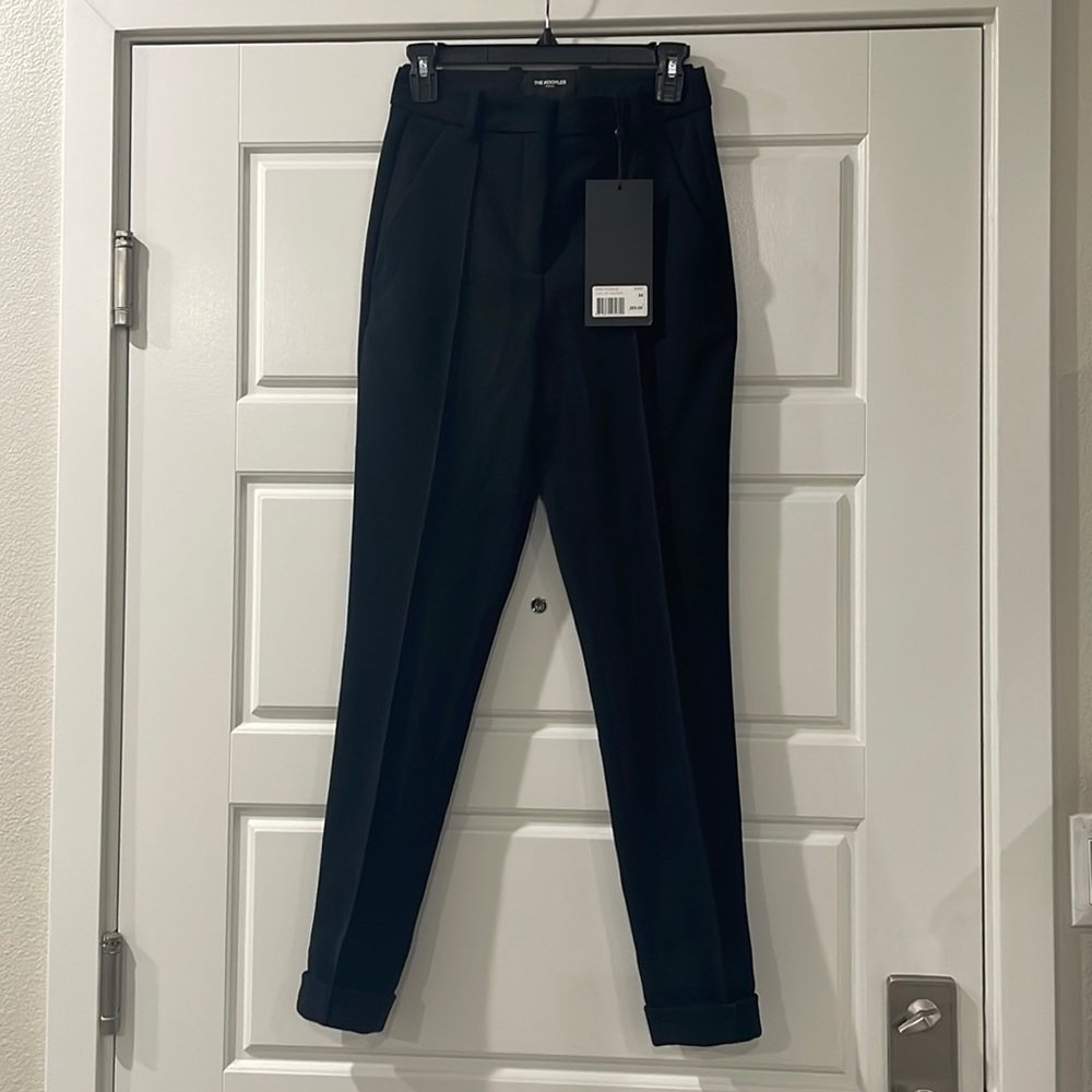 The Kooples tailored black wool pants US Size 25